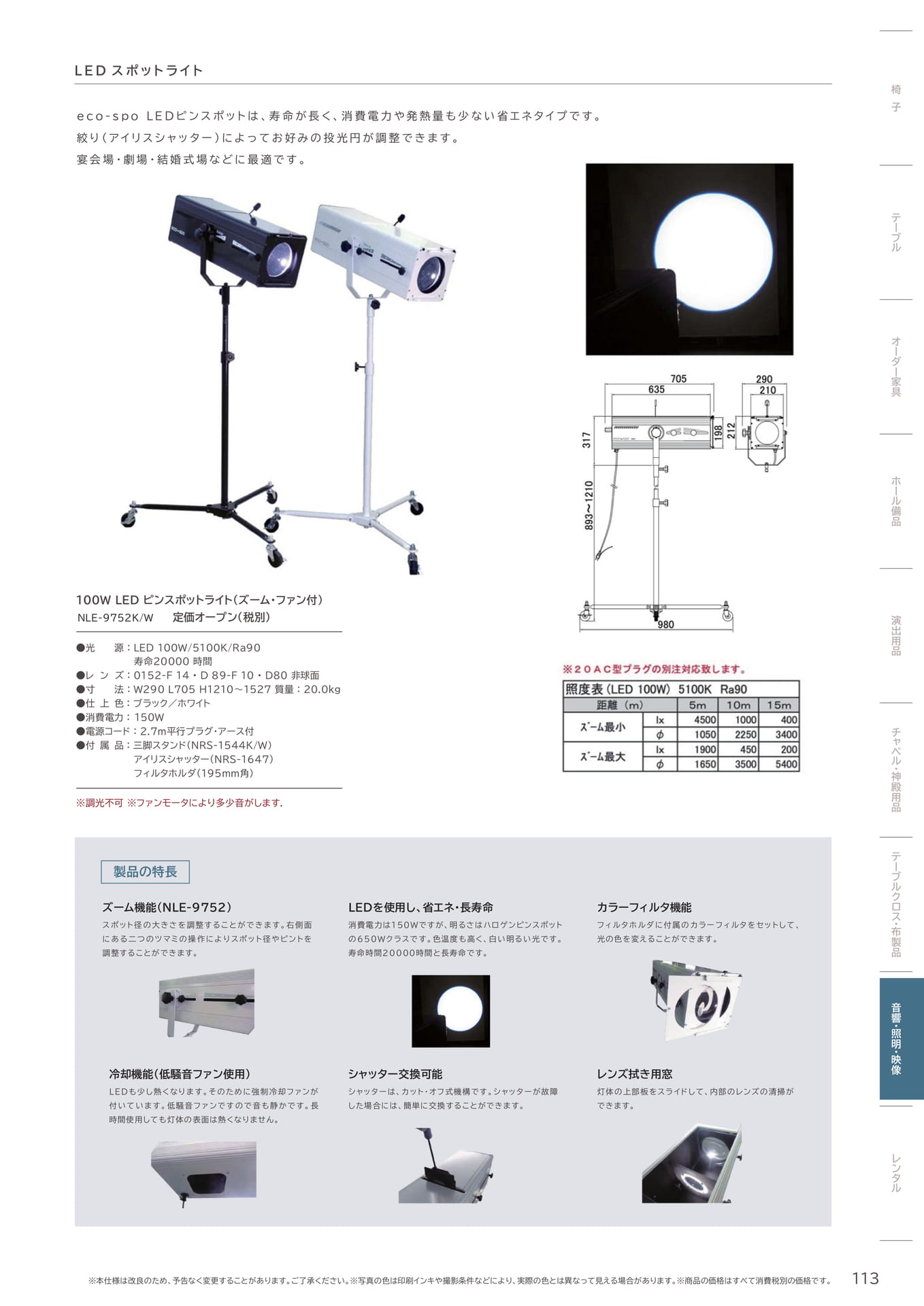 113 Page　コボリ　ＬＥＤ　スポットライト